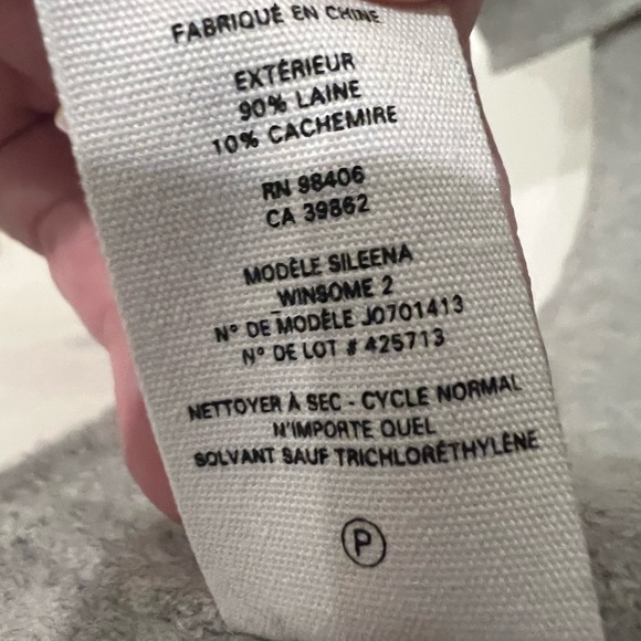 Theory Open Front Wool Blend Blazer - Picture 4 of 5